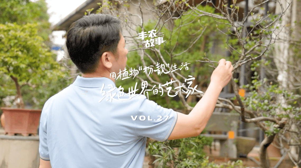 17年，他用一草一木去点亮了一个个家。